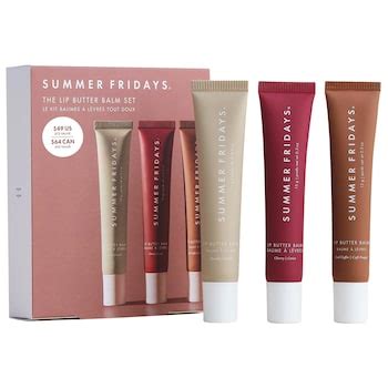 The Lip Butter Balm Set - Summer Fridays | Sephora