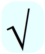 Square Root Symbol