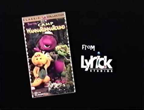 Opening and Closing to Barney: Barney's Camp WannaRunnaRound (1997 Lyrick Studios VHS) | Custom ...