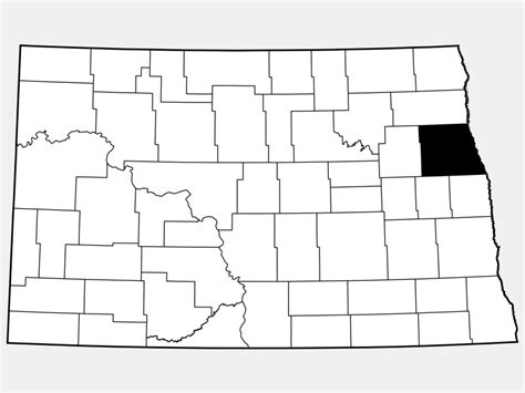 Grand Forks County, ND - Geographic Facts & Maps - MapSof.net