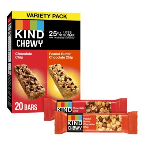 KIND Kids Chewy Granola Bars Variety Pack, 20 ct / 0.81 oz - Fry’s Food Stores