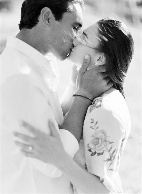 Romantic Black and White engagement portraits, photo by Dear Lovers Photography. | San diego ...