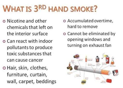 How Third hand smoke effects on children