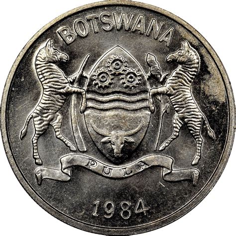 Botswana 25 Thebe KM 6 Prices & Values | NGC