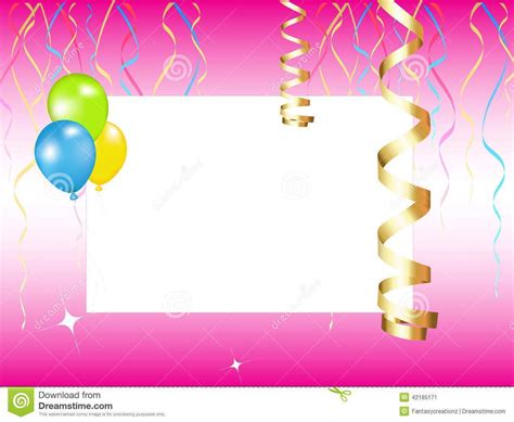 53 Blank Birthday Invitation Background Designs Download by Birthday ...