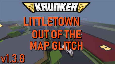 Krunker.io | Out Of The Map Glitch | Littletown - YouTube