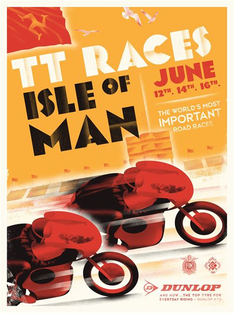 Isle of Man TT Races Poster - Etsy