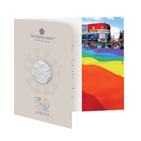 50 Years of Pride 2022 50p BU Coin Pack - The Coin Connection