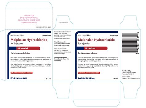 Melphalan - FDA prescribing information, side effects and uses