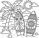 Surfboard Summer Coloring Page For Kids 26493082 Vector Art At Vecteezy sketch template