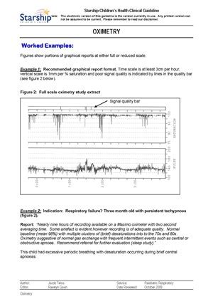 Oximetry