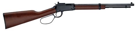 Henry H001TMLP Small Game Carbine 22 WMR Caliber with 9+1 Capacity 17″ Barrel Black Metal Finish ...