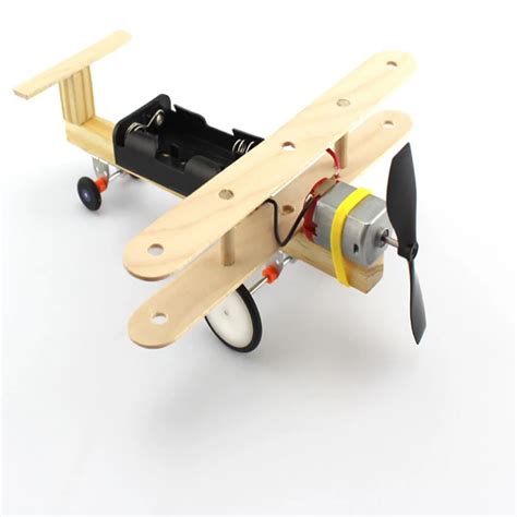 Educational Assembly Mini Aircraft Airplane Model Building Blocks Fun Puzzle Intelligence Toys ...