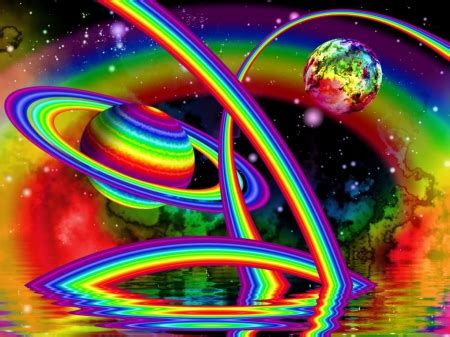 Psychedelic Rainbow - 3D and CG & Abstract Background Wallpapers on Desktop Nexus (Image 1577963)