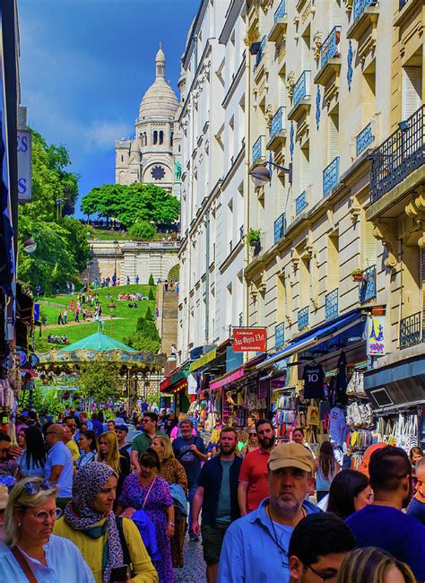 Sacre Coeur at Montmartre Photograph by Jeff Black - Fine Art America