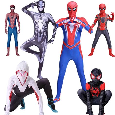 Buy Adult Spiderman Costume Game Spider Man Suit | BEST OFFERES