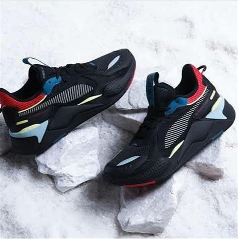 Men Black Puma RS X Shoes at best price in Surat | ID: 22925095255