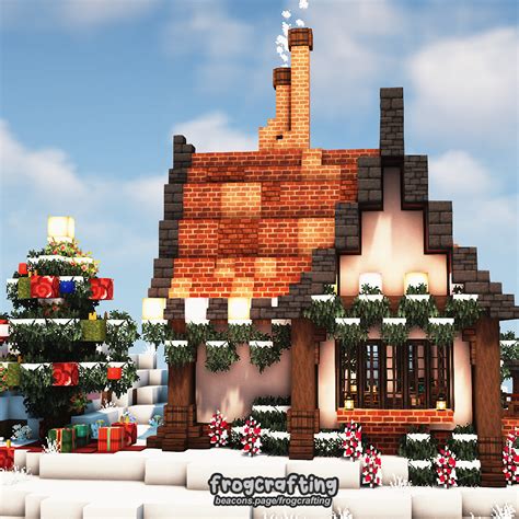 cozy christmas cottage! | Minecraft cottage, Minecraft designs, Minecraft christmas