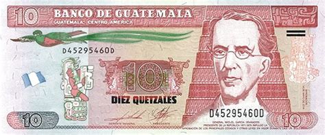 Guatemala 10 Quetzales - Foreign Currency