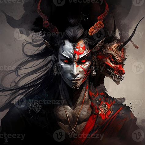 Izanami and Izanagi The Primordial Japanese Gods of Creation Generative AI 22311661 Stock Photo ...