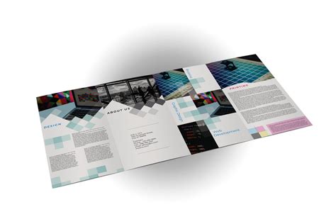 Double Gate Fold Brochure – 4 Panel – Priority Print Service