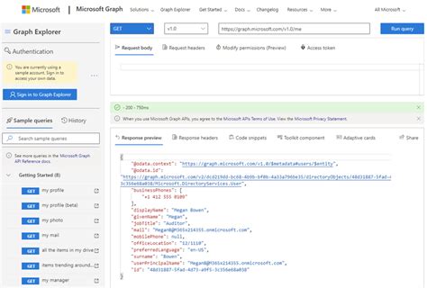 Getting started with Microsoft Graph - part 3