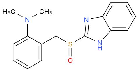 Benzenamine,2-[(1H-benzimidazol-2-ylsulfinyl)methyl]-N,N-dimethyl- 100924-68-3 wiki