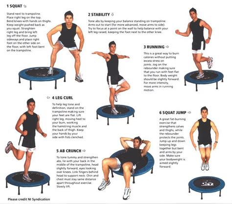 25+ best ideas about Rebounding exercise on Pinterest | Rebounding ... | Trampoline workout ...