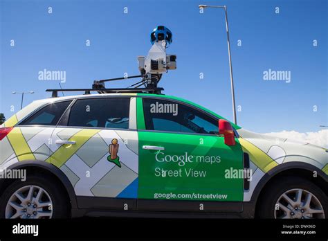 A Google Maps camera car parked by the sea in Sydney Stock Photo ...