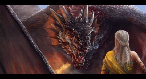 Daenerys and Drogon v2 by Afternoon63 on DeviantArt