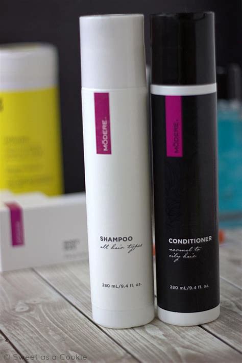 Have you heard of Modere? Their shampoo and conditioner from Modere are ...