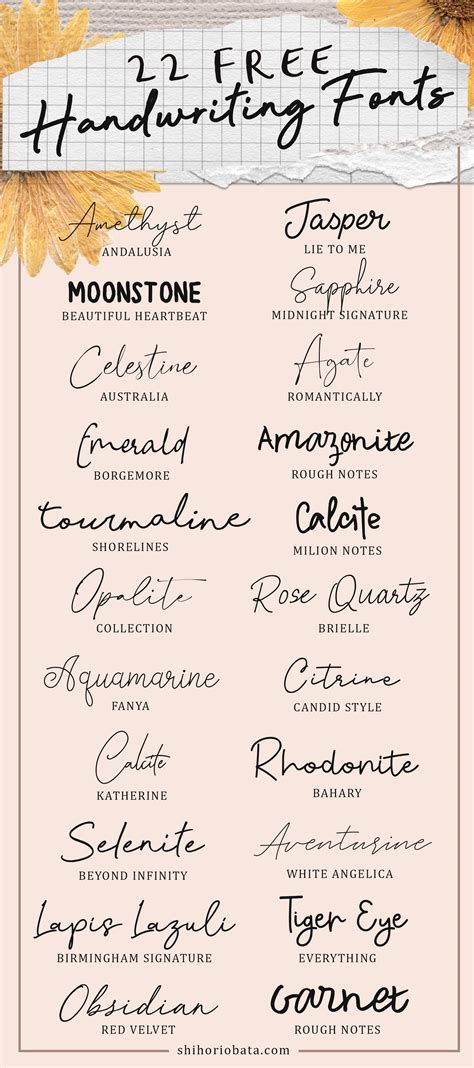 10 Free Handwritten Fonts By Claudya - vrogue.co