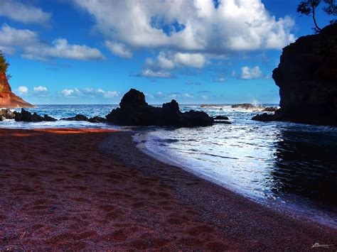 Another beach nicknamed Red Sand Beach is Kaihululu in Maui, Hawaii ...