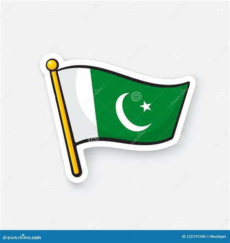 Sticker Design Pakistan Flag Stock Illustrations – 197 Sticker Design Pakistan Flag Stock ...