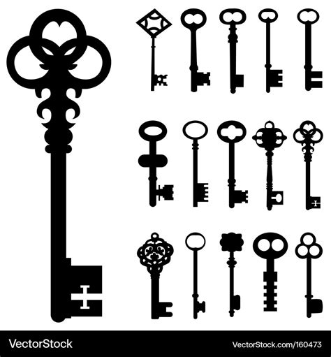 Keys Royalty Free Vector Image - VectorStock