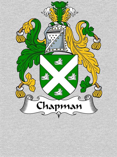 "Chapman Coat of Arms / Chapman Family Crest" Zipped Hoodie by ...