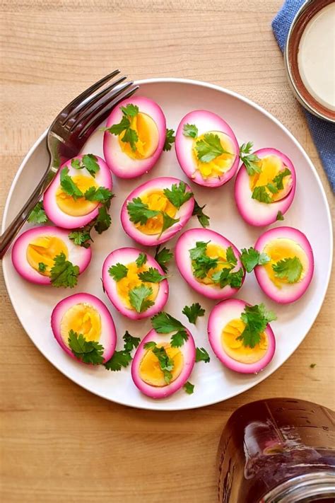 Beet Pickled Eggs - walktoeat