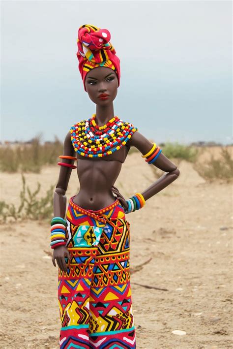 A-Z Challenge: Q- Queen of Africa | Pretty black dolls, African american dolls, Fashion dolls