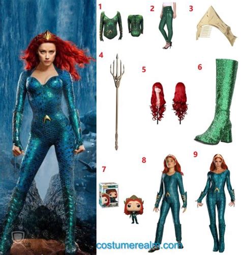 Aquaman Mera Costume, DIY Halloween Costume