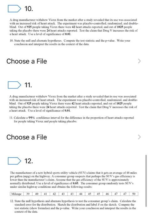 Solved D 10. A drug manufacturer withdrew Vioxx from the | Chegg.com