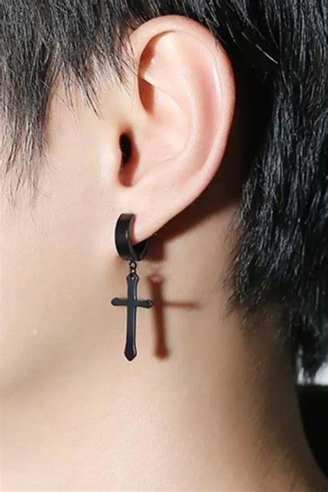 Cool Cross Earrings for Men – The Streets | Fashion and Music