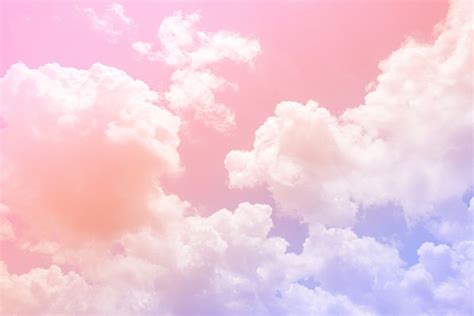 Pastel Dream Clouds Wall Mural | Murals Your Way Cow Print Wallpaper ...