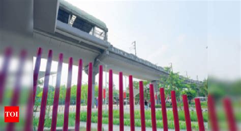 Delhi: Chhatarpur metro station becomes island of tranquillity after first-of-its-kind makeover ...