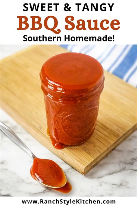 Southern Homemade BBQ Sauce - Ranch Style Kitchen