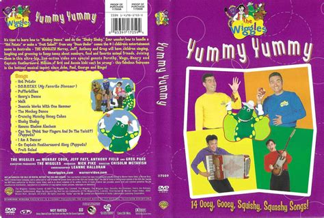 The Wiggles- Yummy Yummy 2007 Full DVD Cover by Jack1set2 on DeviantArt