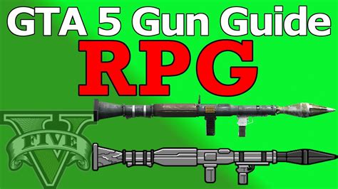 GTA 5: RPG Gun Guide (Review, Stats, & Unlock) - YouTube