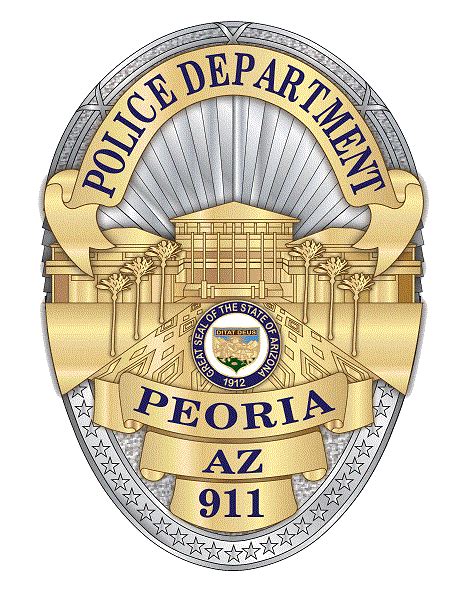 Peoria PD AZ | Police badge, Fire badge, Badge