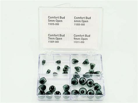 Starkey Hearing Aid Domes Comfort Ear Buds Open/Vented Variety Pack (32 Domes) - Get the Perfect ...