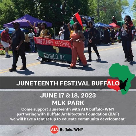 Juneteenth Festival Buffalo 2023 — AIA Buffalo/WNY