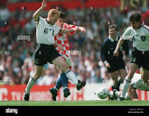 MATTHIAS SAMMER & DAVOR SUKER GERMANY V CROATIA 23 June 1996 Stock ...